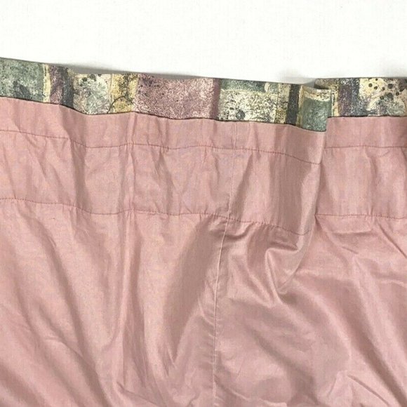 FREE SHIP! Single Custom Curtain Vintage 70s Pink - Picture 2 of 9